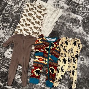 Baby boy sleeper bundle